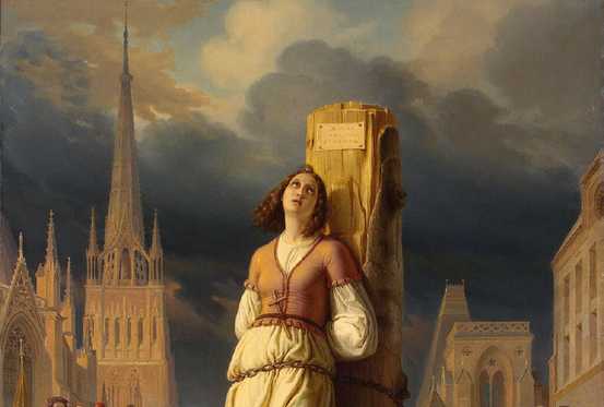 Mort de la Pucelle d'Orléans Mort de la Pucelle d'Orléans