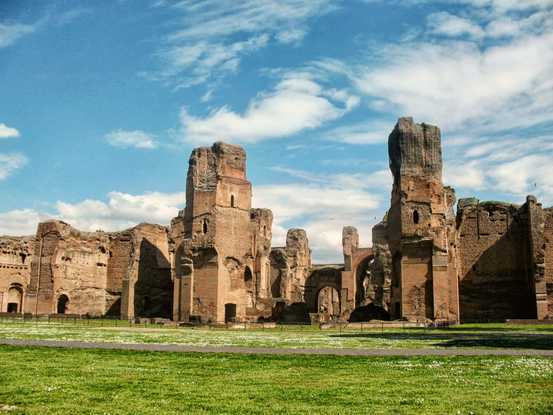 Les thermes publics de Caracalla Les thermes publics de Caracalla
