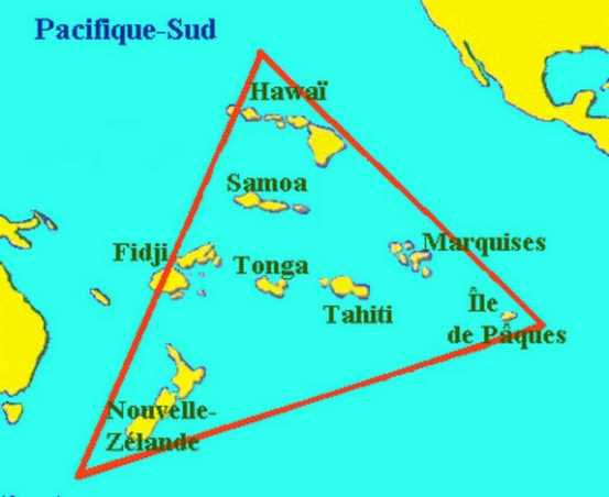 Le triangle polynésien Le triangle polynésien