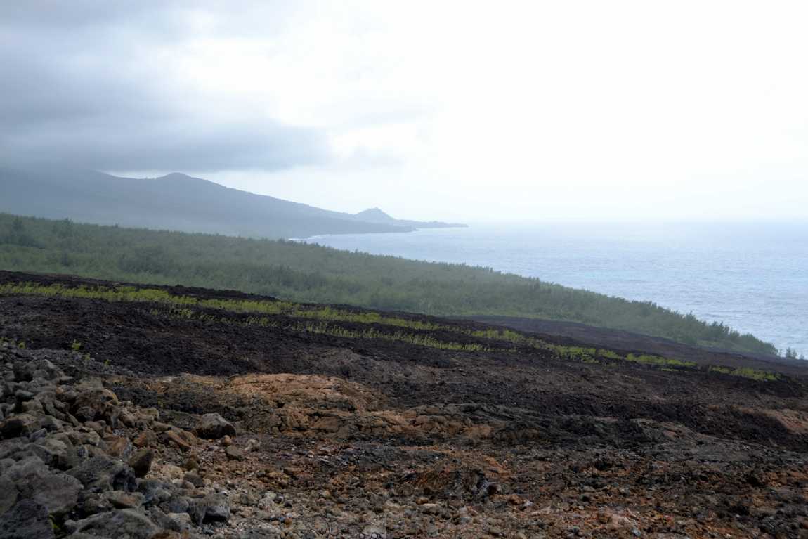 Coulée de lave de 2007 .