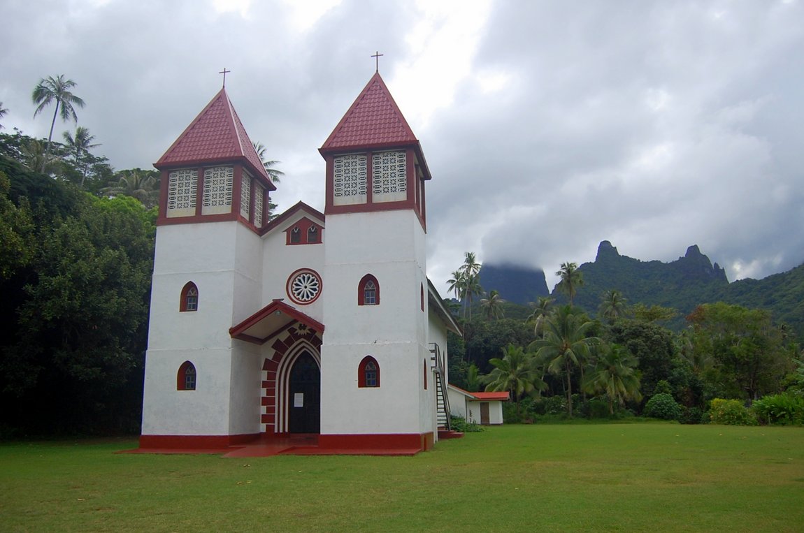Eglise Sainte Famille Haapiti . Que voir
